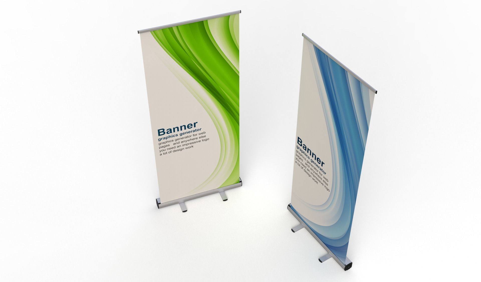 Economical & Retractable Banner Stands